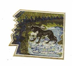 BB 005 CITE JEAN DE LA FONTAINE 1983 LE LOUP ET L AGNEAU